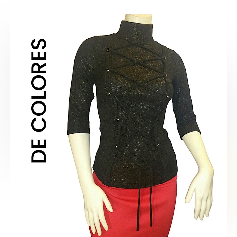 Sparkling Turtleneck Size S